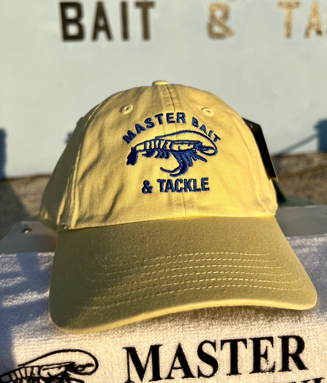 master bait and tackle hat